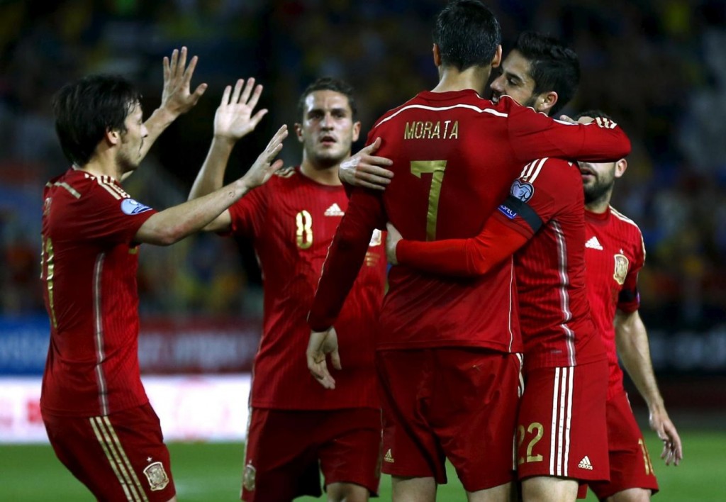 spain-s-morata-is-congratulated-by-teammates-after-scoring-against-ukraine-during-their-euro-2016-qualifier-in-seville